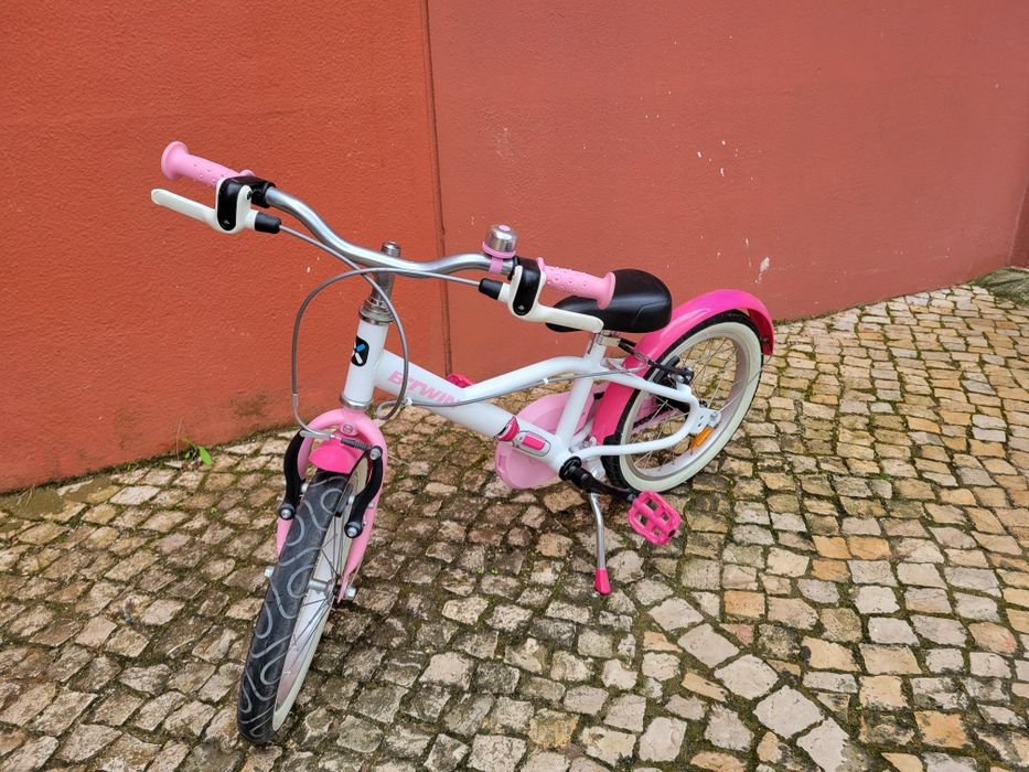 Bicicleta para menina Btwin Docto Girl 500, roda 16