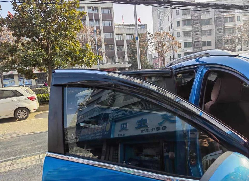 Вітровики з хромом Mazda CX-5 CX5 2012-2017 р.в. Дефлектори Ветровики