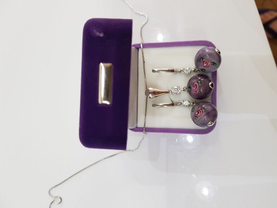 Серебряный набор