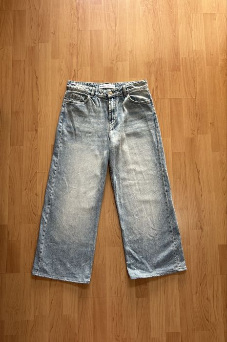 Calças de ganga (wide leg)