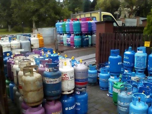 Wymiana butli gazowych 11 kg Propan-Butan Bytom Miechowice GAZ