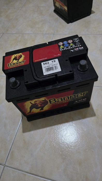 Bateria de Carro Banner Starting Bull 12V 62Ah 510A