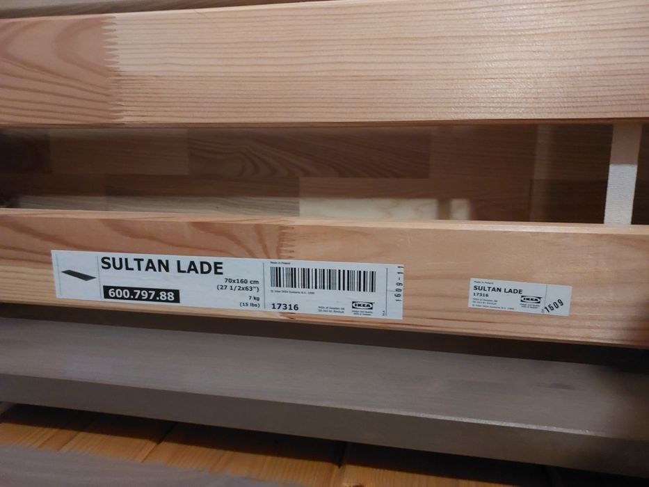 Łóżko SULTAN LADE 120 x 70 IKEA