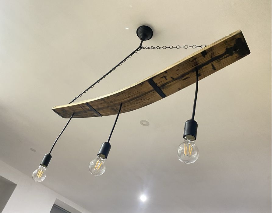 Lustre artesanal /candeeiro de teto