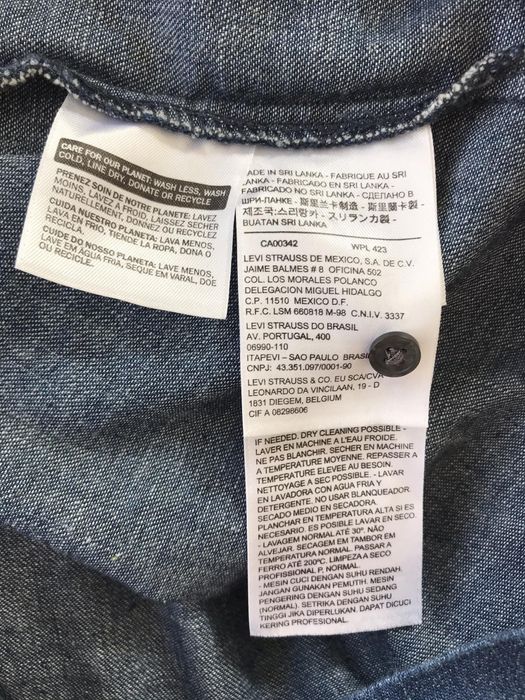 Levi's jeansowa sukienka M