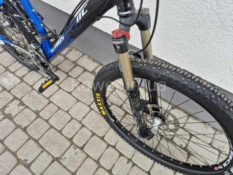 Алюмінієвий велосипед двопідвіс гідравліка бу Scott Genius 26 A13