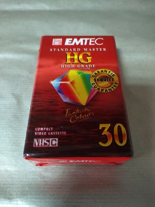 Cassete VHS-C 30 minutos nova