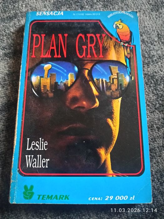 Leslie Waller "Plan Gry" sensacja