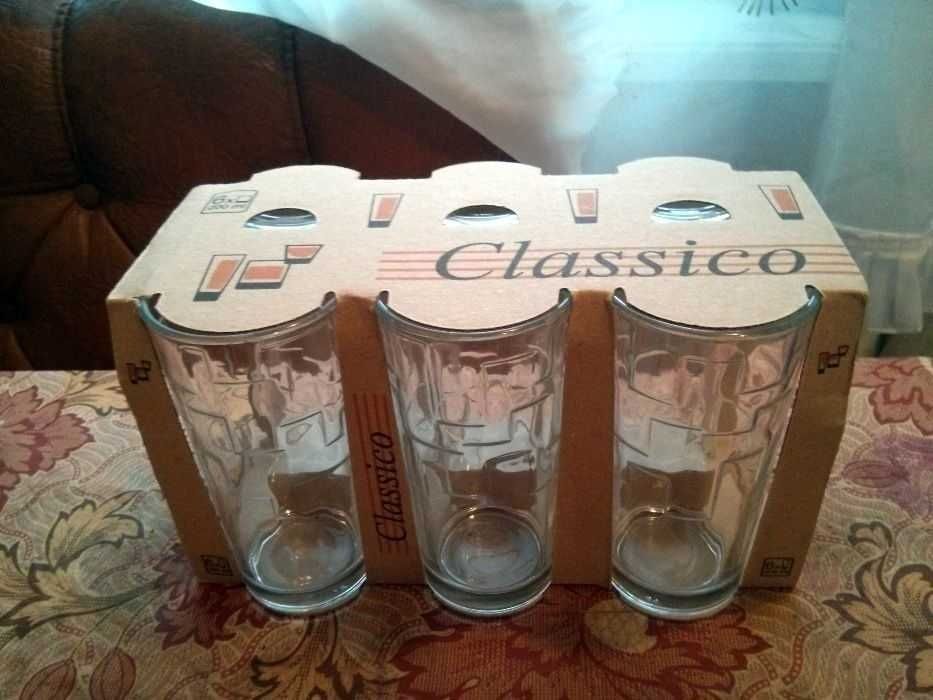 Набор стаканов 200 мл, высокие, 6 шт, стекло