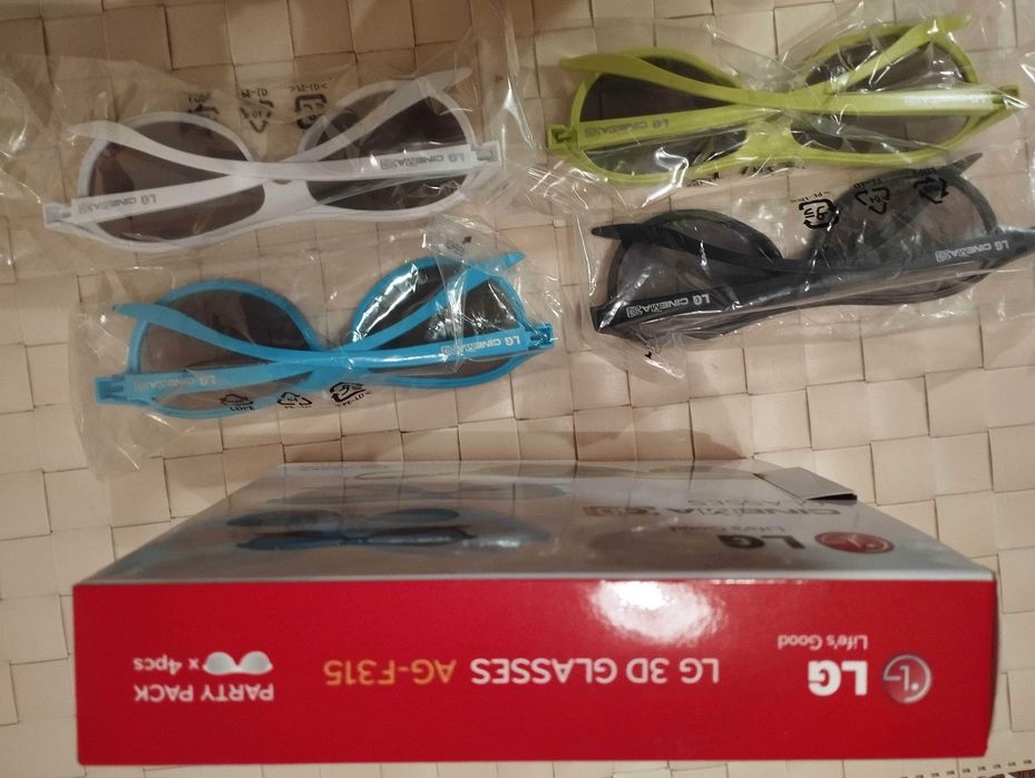 Okulary 3D LG, AG-F315