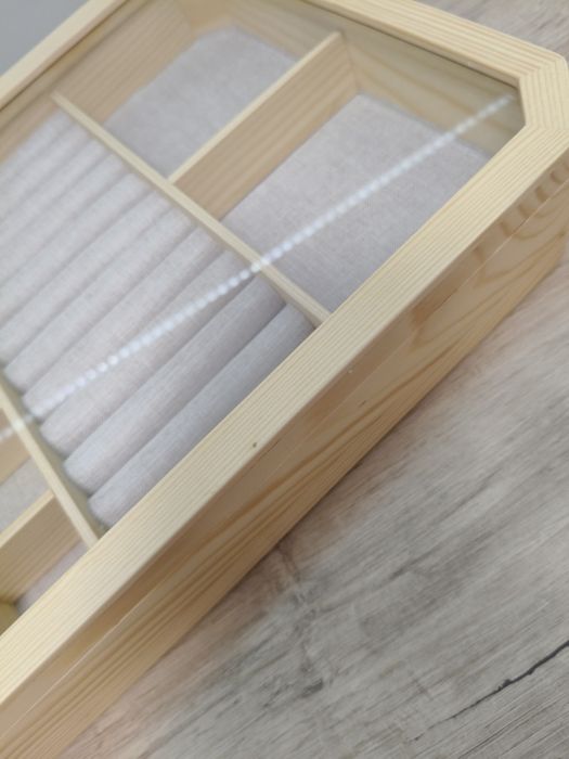 Drewniana szkatułka na biżuterię Zara Home