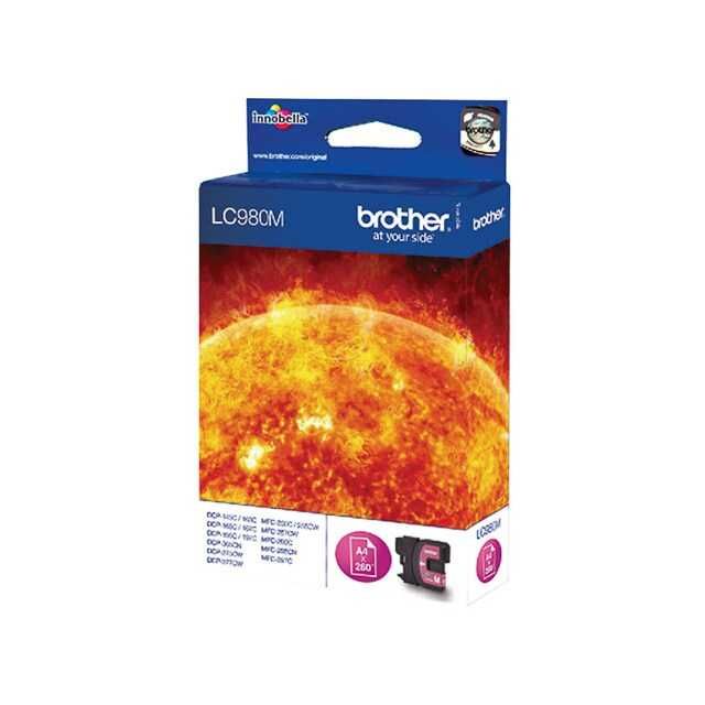 Tinteiro Brother LC980M