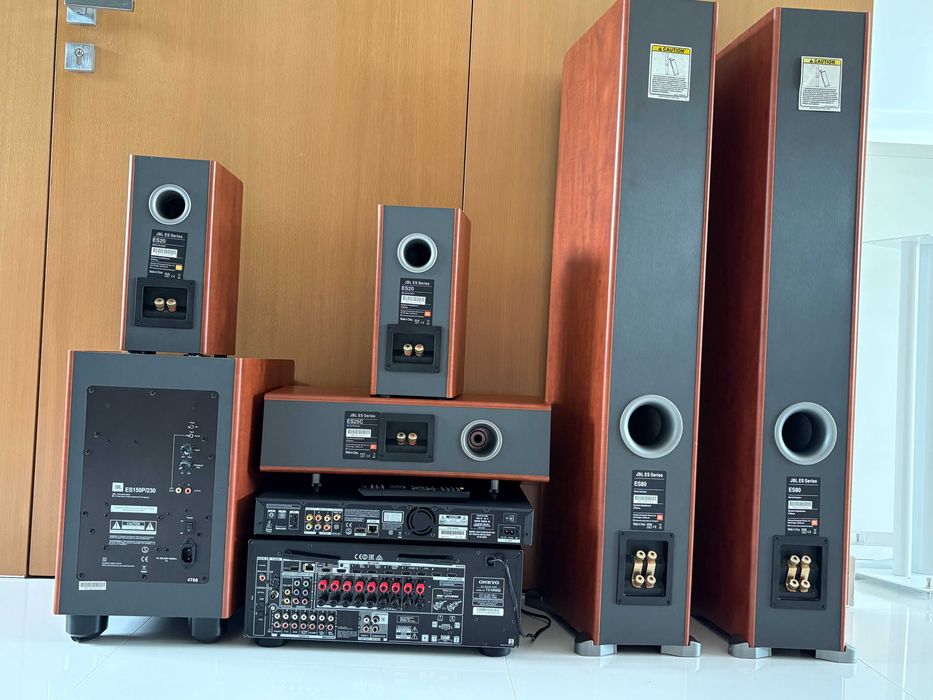 Kino Domowe 5.1 JBL seria ES + ONKYO + Blu-Ray | Super Stan!