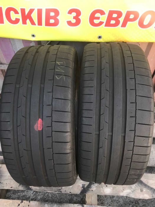 Шини Continental Sport 6 235/40R18 Пара Літо Б/у Склад Оригінал
