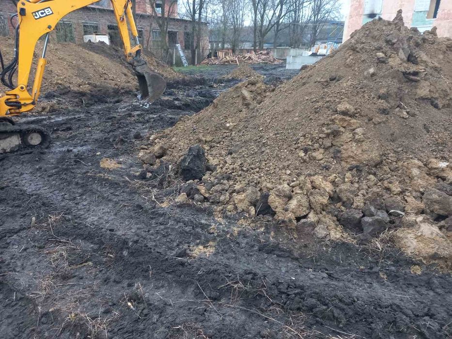 послуги міні екскаватора та самоскида
