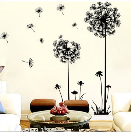 Dente-de-leão (vinil autocolante decorativo) (portes gratuitos)