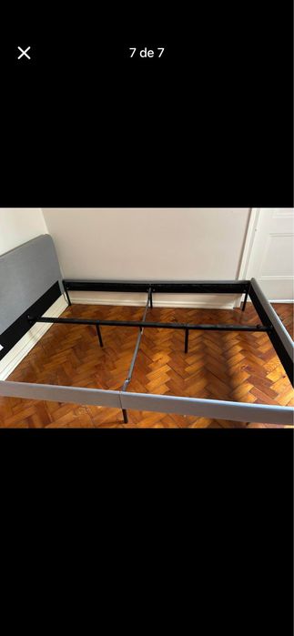 Cama Casal com Colchao compativel