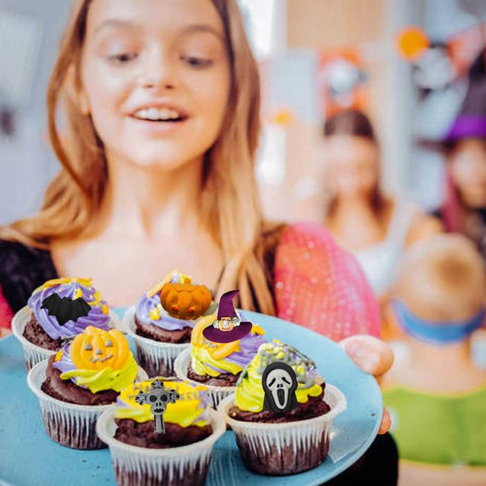 Silikonowa Forma na Halloween 4 Sztuki Różne Kształty