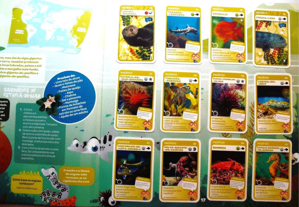 Grande Álbum do Mergulhador - Vida Marinha - Pingo doce