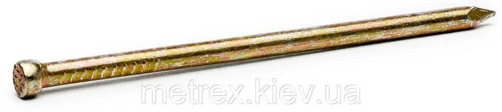 Гвозди 1.6х30 мм DIN 1152 Nail желтый цинк, 1 кг.