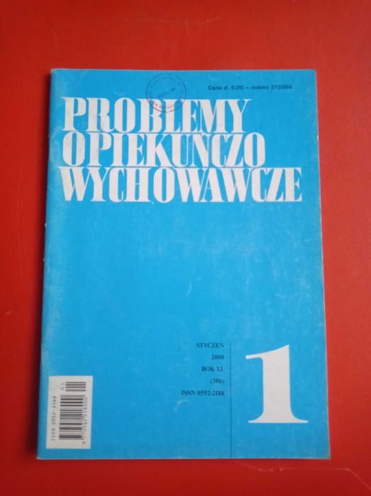 Problemy opiekuńczo-wychowawcze, nr 1/2000, styczeń 2000