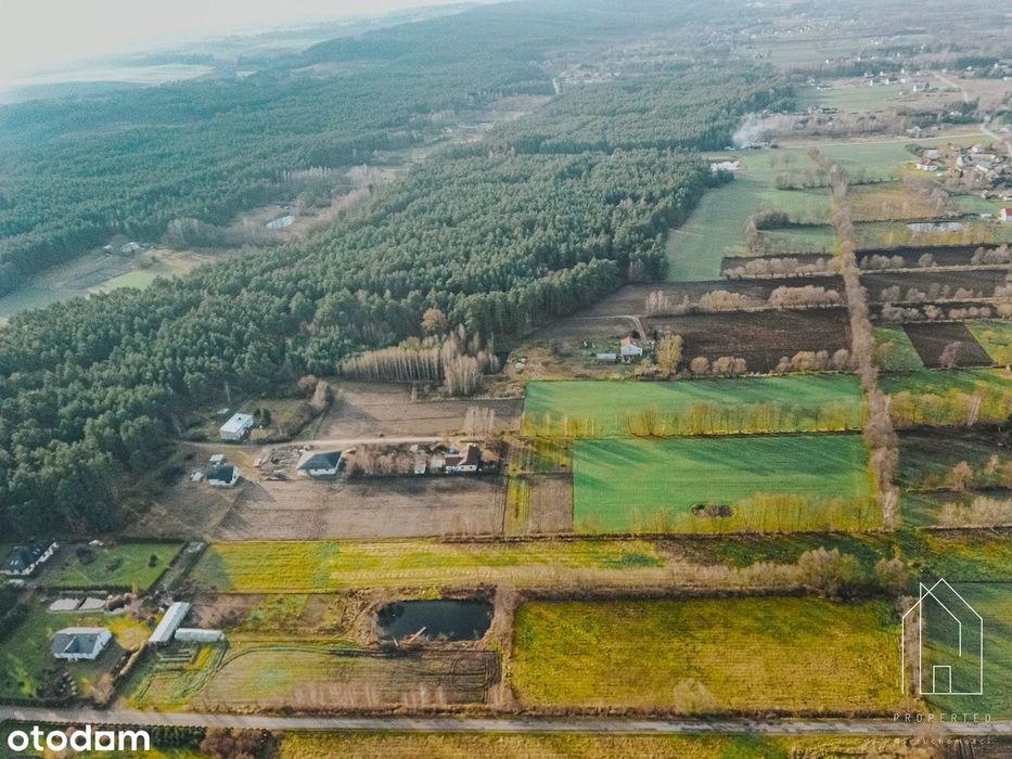 5 Działek z warunkami zabudowy od 1051m2 do 1800m2