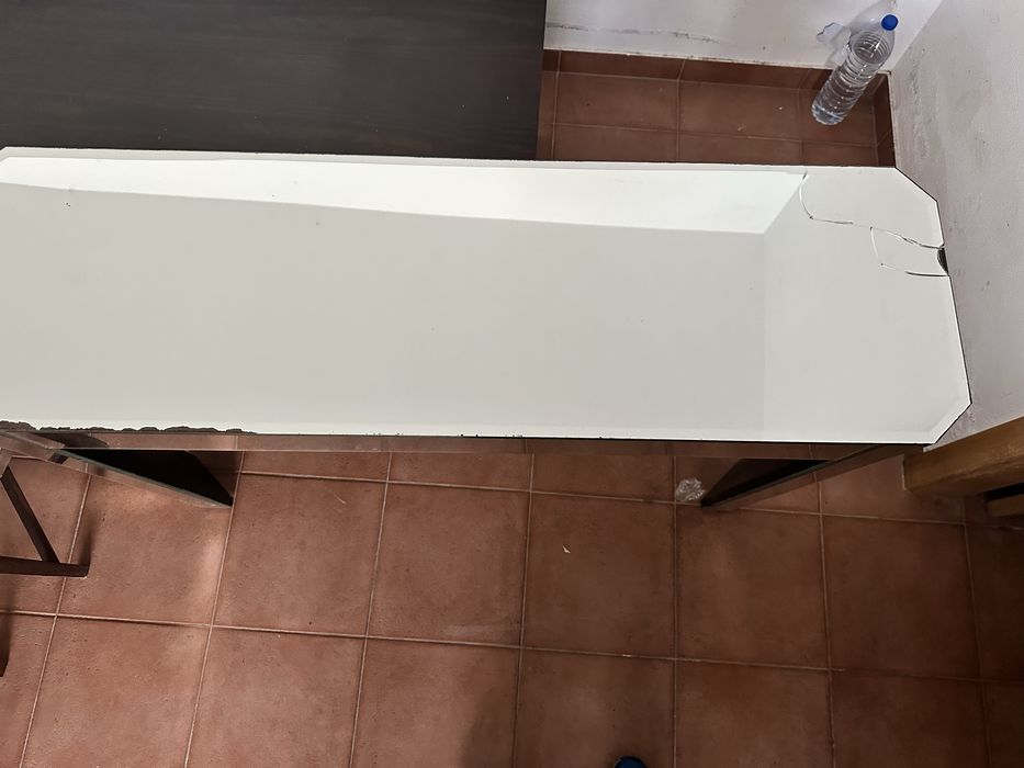 Consola moderna vidro