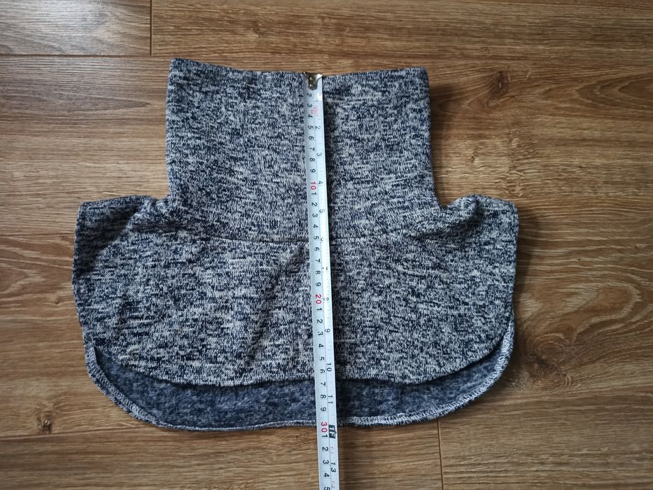 (obw. 56-58) golf komin czapka zima piórka