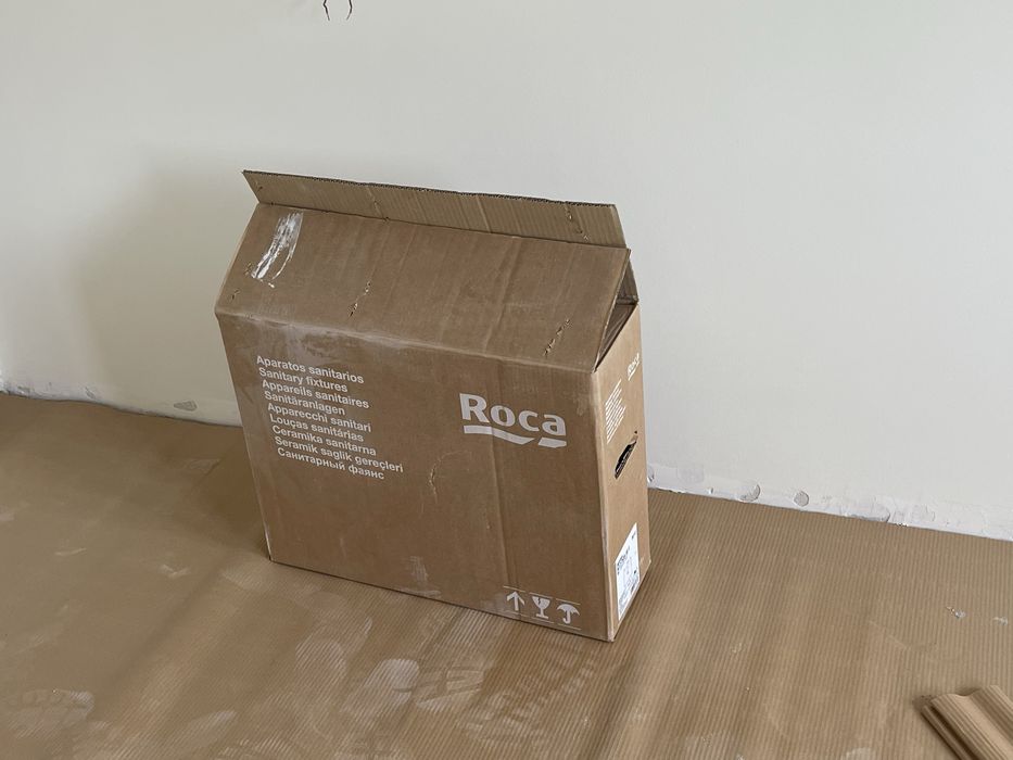 Lavatório Roca de semi encastrar para bancada A32753S000