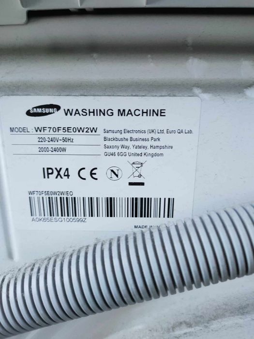Pralka SAMSUNG eko bubble wf70F5E0W2W EcoBubble 7kg 1200 obr