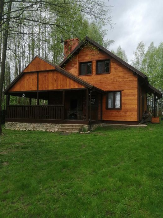 wynajmę domek całoroczy na Mazurach z własną linią brzegową