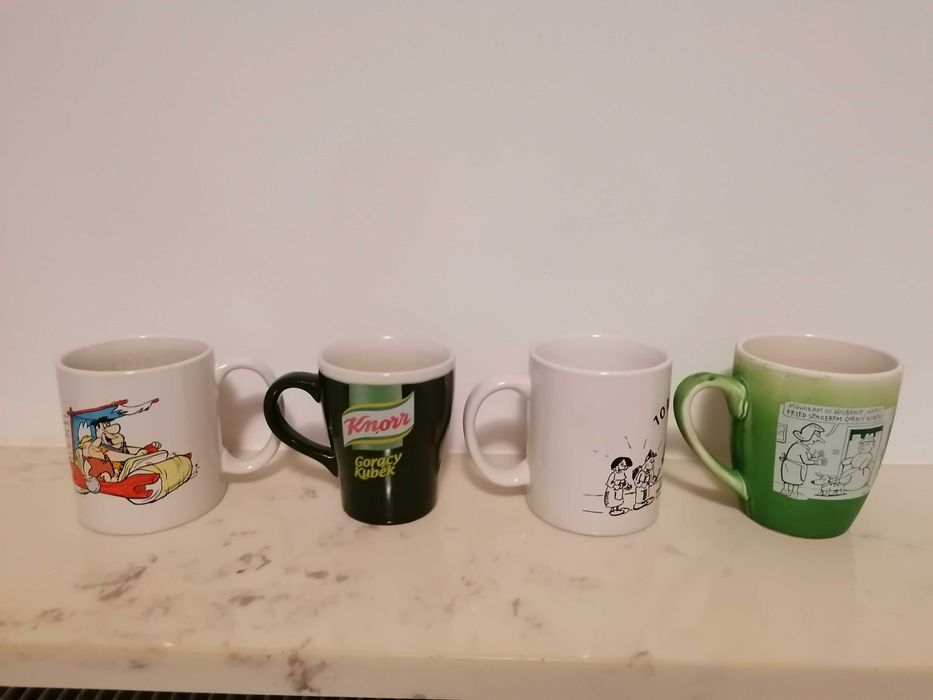 Kubek kolekcjonerski, The Flinstons, Knorr, Auchan, KDC