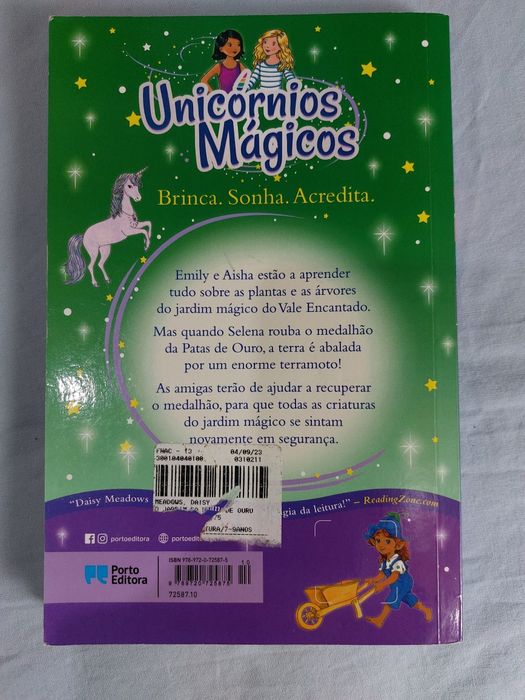 Livro Unicórnios Mágicos