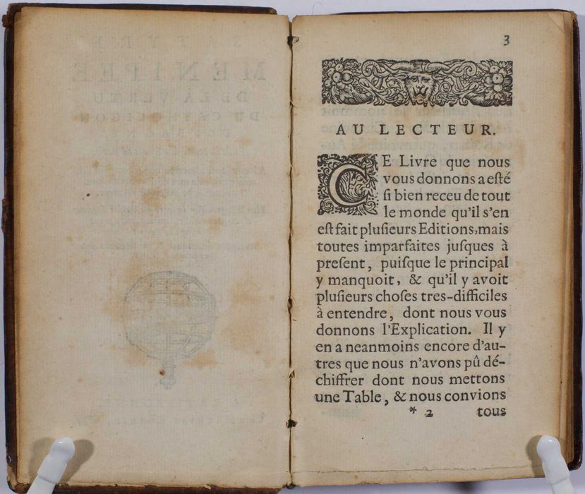 Importante obra literária satírica do Renascimento Francês. 1677.