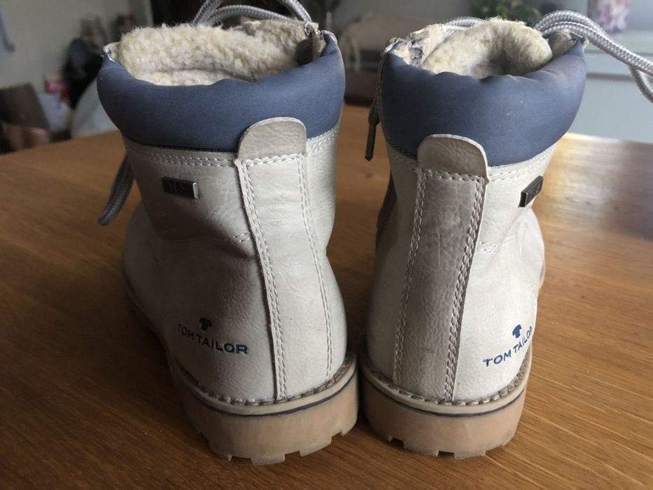 Tom Tailor - Timberland ocieplane z futerkiem roz 35