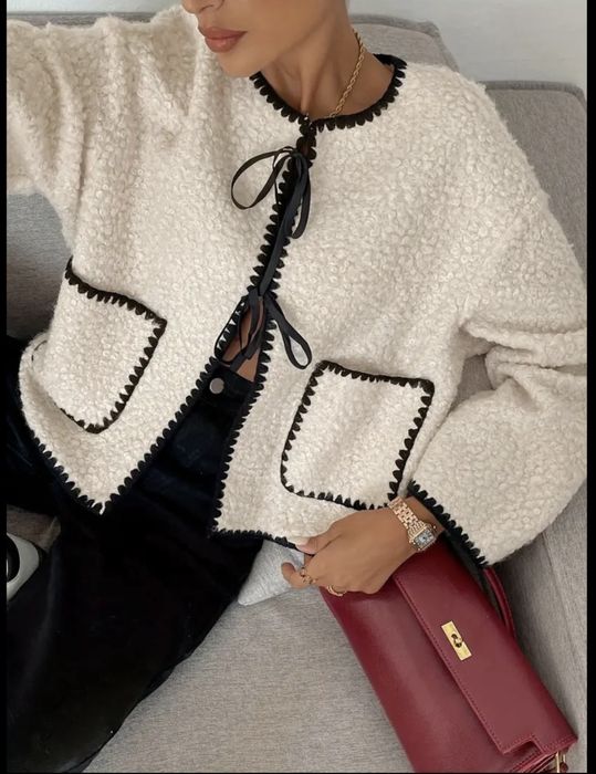 куртка піджак кардиган тедді букле