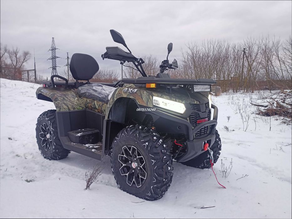 Квадроцикл SokMoto RAPTOR 450L 4х4 EFI*34к.с.*Доставка-О по УКРАЇНІ!