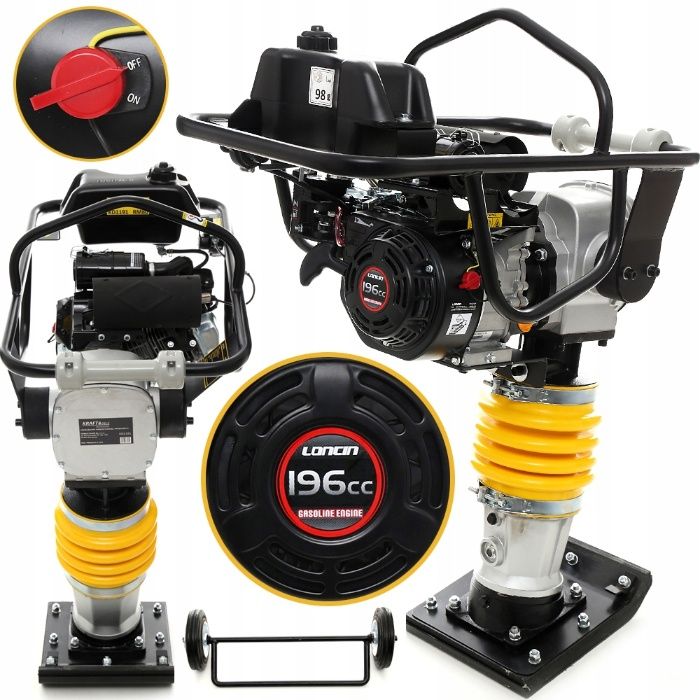 Stopa Wibracyjna Skoczek Ubijak Stopowy 82kg 6,5KM Kraft Jakość Sklep