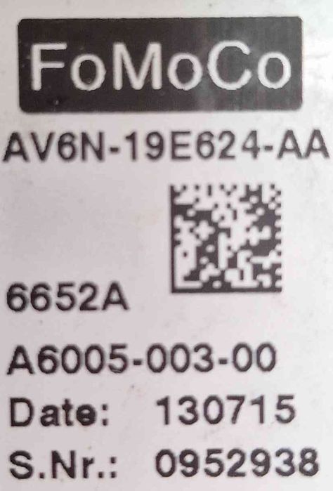 Resistência da Chauffage / Sofagem Av6n19e624aa - FORD C-MAX II