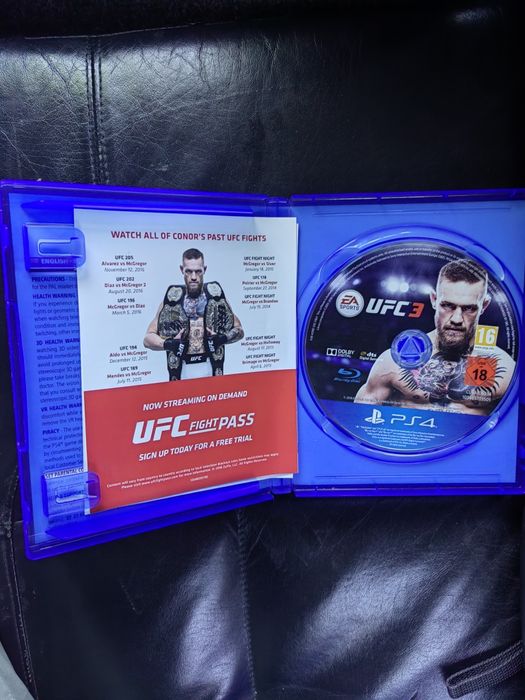 Jogo ufc 3 de ps4