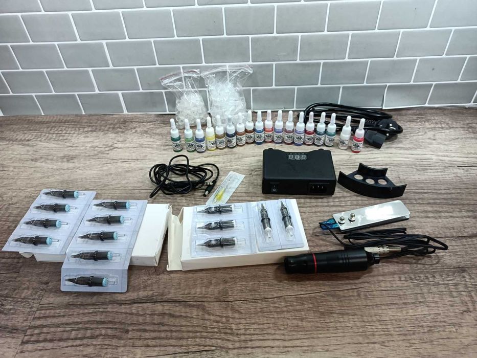 pen тату машинка полный комплект для работы