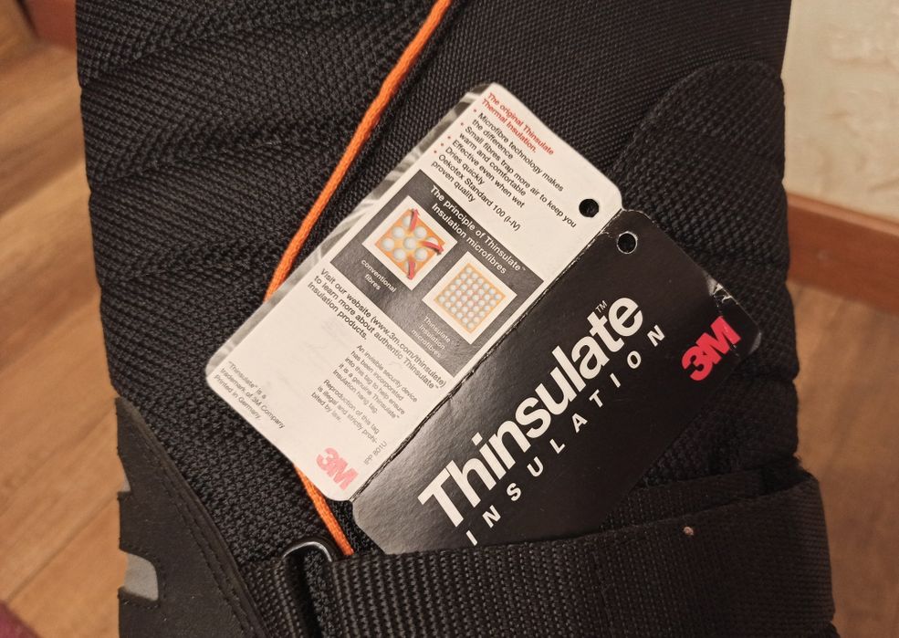 Зимние сапоги 3M thinsulate insulation