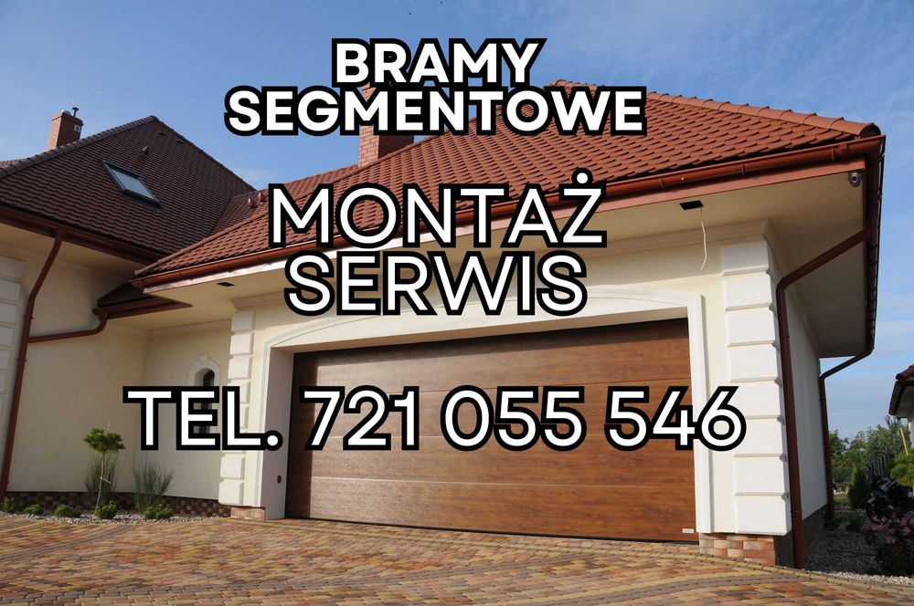 Serwis Montaż Bram Garażowych Segmentowych Rolet