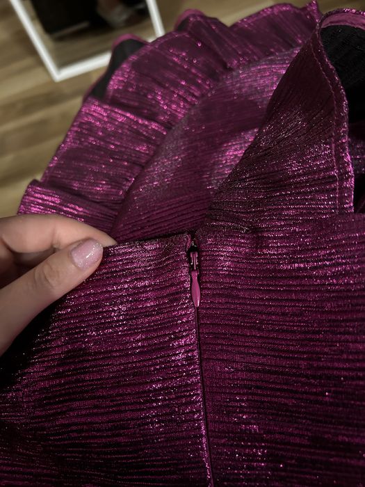 Różowa mini sukienka Topshop