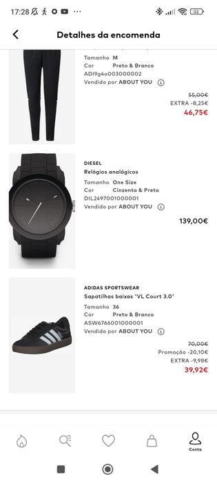 Relógio analógico diesel