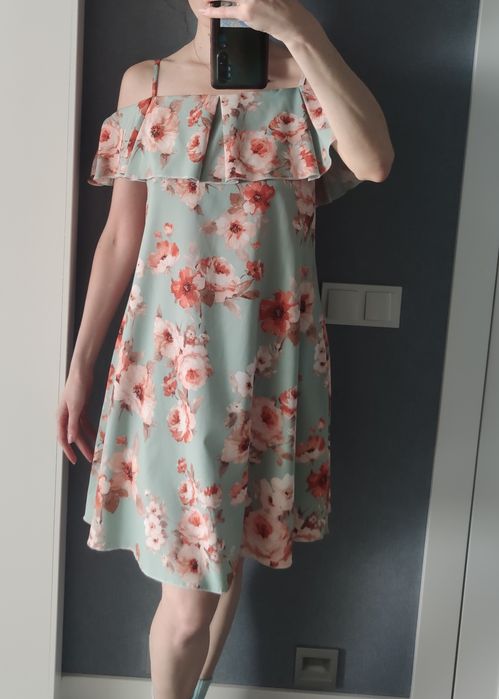 Літній сарафан в квітковий принт