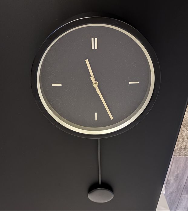 Zegar ścienny z wahadłem IKEA