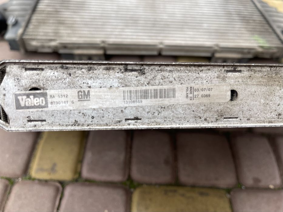 Радиатор Вентилятор Интеркулер Opel Vectra C Signum 3.0cdti