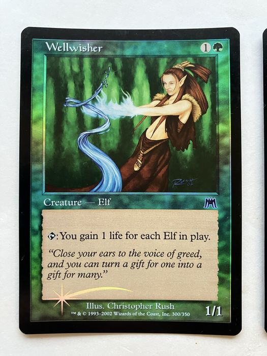 Mtg , Wellwisher playset Foil
