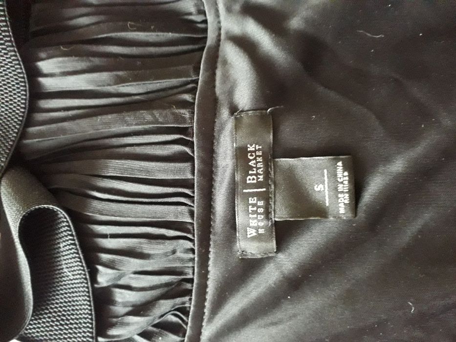 Hiszpanka czarna sukienka White House Black Market